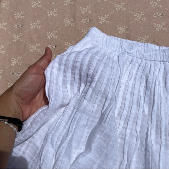 SOLD NWT American Eagle Outfitters White Drawstring Skort Size Medium - Picture 5 of 5